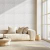 3D Wall Panels 12-Pack 19.7x19.7'' PVC 32 Sq.Ft Coverage Wave Matte White