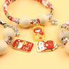 Flea and Tick Prevention Cat Collar with Wealth and Peace Tag