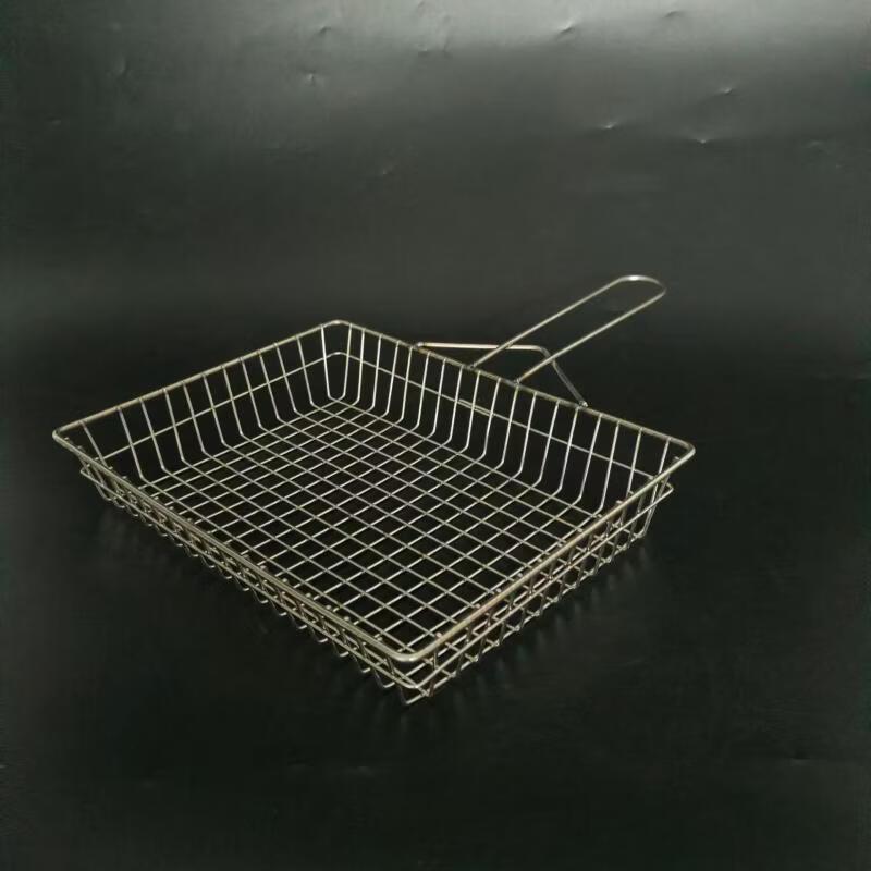 Корзина для гриля рыбы и морепродуктов с ручкой