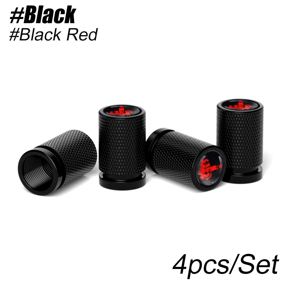 4Pcs Tire Valve f14 Stem Caps, Aluminum Tire Cap, Corrosion Resistant Leak-Proof, Universal for Cars SUVs Bikes Trucks Motorcycles