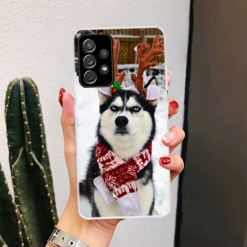 Siberian Husky Dog For Samsung Galaxy A16 A15 A14 A13 A56 A55 A54 A53 Phone Case A36 A35 A34 A33 A26 A25 A24 A23 A05S A04S A03S