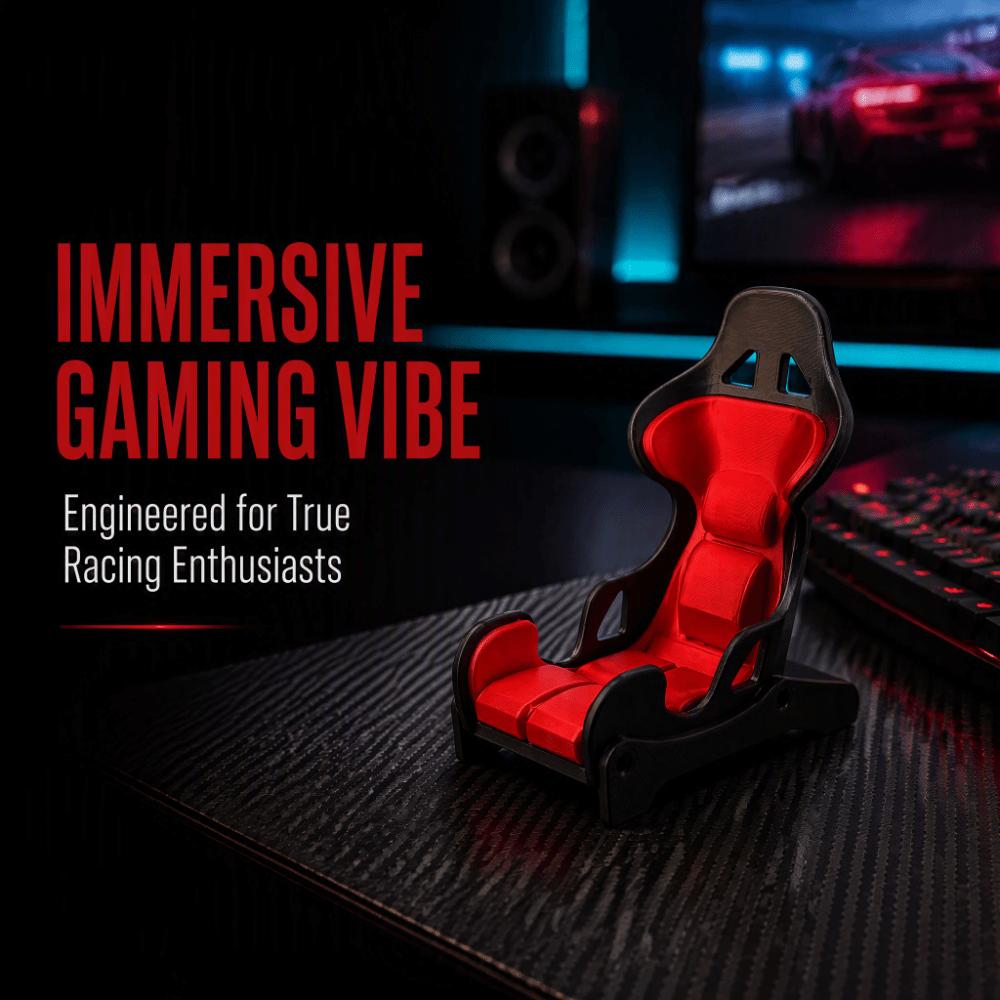 Novelty Gaming Desk Phone Mount 3D Printed Card Photo Display Stand Home Desktop