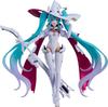 Figma Хатсуне Мику Проект GT Racing Miku 2024 пластиковая окрашенная подвижная фигурка версия. Немасштабируемый