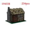 Спец MOC-136382 135500 132385 122060 и т.д.. Средневековая архитектура мелкие детали сборные строительные блоки развивающая игрушка модель gi