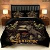 Sherk Bedding Quilt Set Quilt Cover Pillowcase Home Decoration Birthday Gift (1 * duvet cover + 2 * pillowcase, without core)