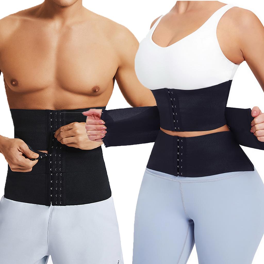 Waist Cincher Belt Fajas Corset Underbust Waist Trainer Sport Girdle Hourglass Body Shaper for Men Women Tummy Control Shapewear