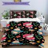 3pcs Christmas Bear Bedding Set, Suitable for Bedroom Decoration, (Includes 1 Duvet Cover And 2 Pillowcases, Quilt Not Included) yy250822121