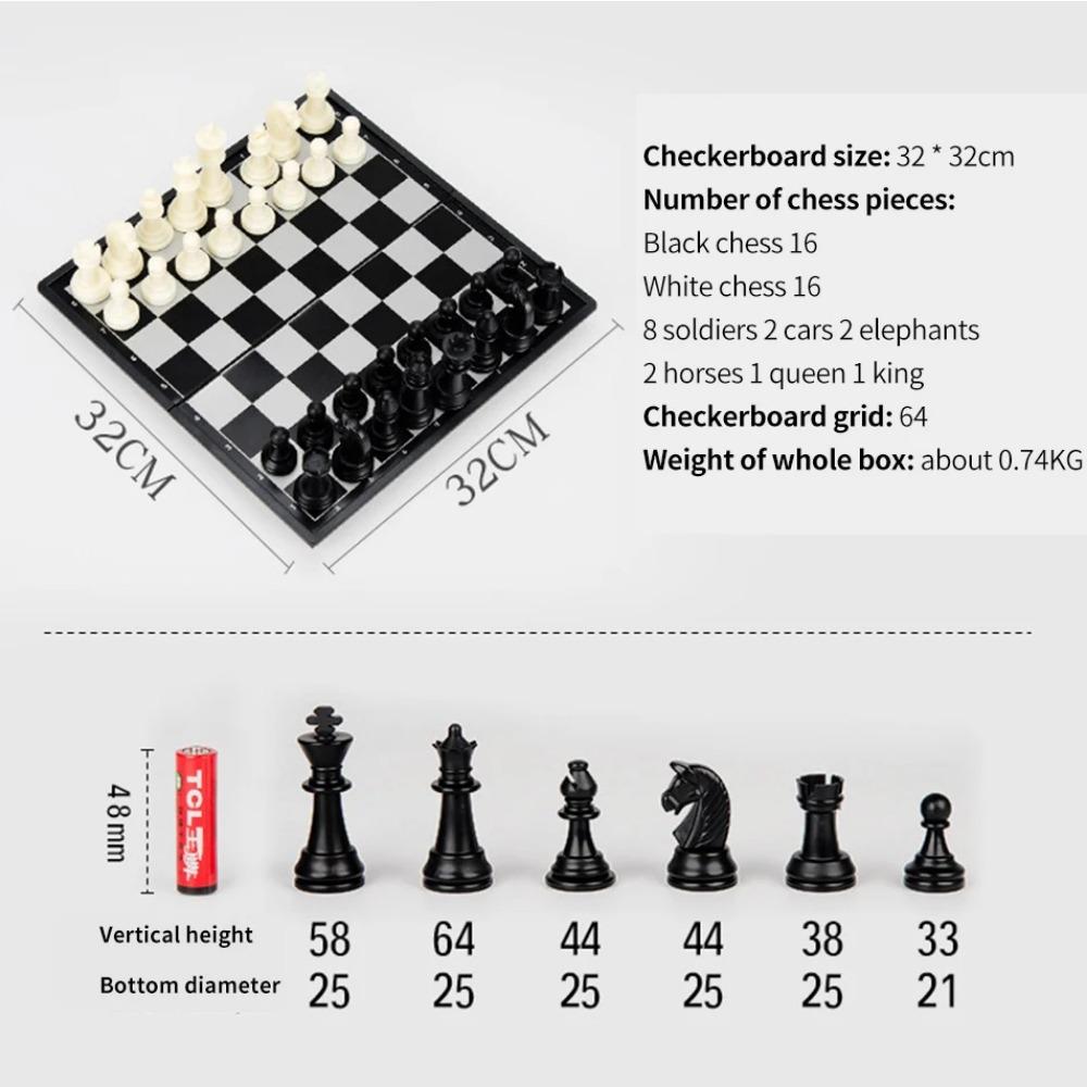 Портативный специальный магнитный набор для шахмат, нард и шашек, большая доска, шашки, развлечения, рождественские дорожные игры для взрослых и детей, подарок