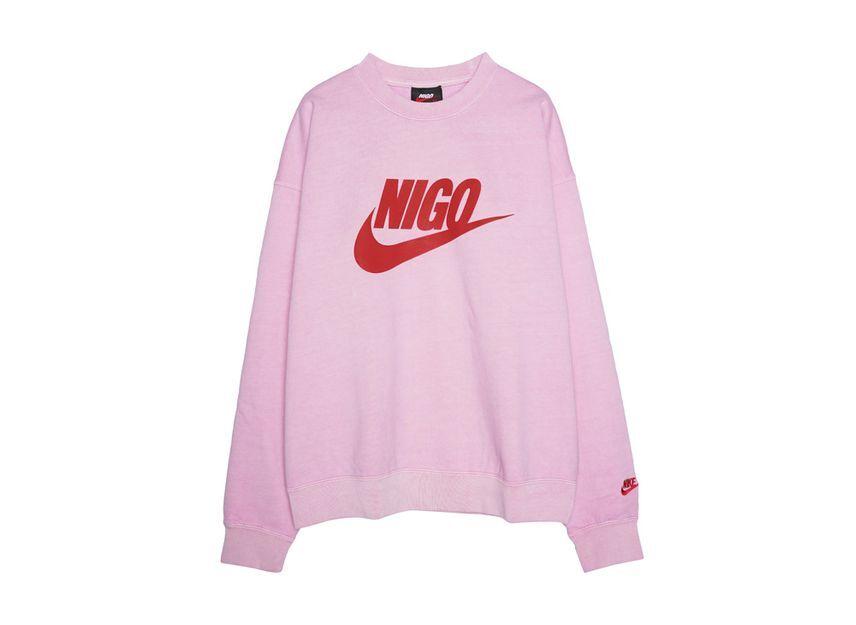 NIGO Nike NRG Толстовка с капюшоном Розовыйi14NIGOi14