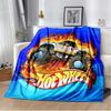 Monster Jam Grave Digger Truck Hot Wheels Диван Одеяло Легкое теплое изоляционное одеяло Кровать Офисный автомобиль наколенники Плед Одеяло