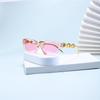 European and American retro style men's and women's fashionable sunglasses trend versatile summer sun shading and UV protection