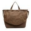 Large Capacity Canvas Tote Bag Literary Shoulder Bag Simple Messenger Bag