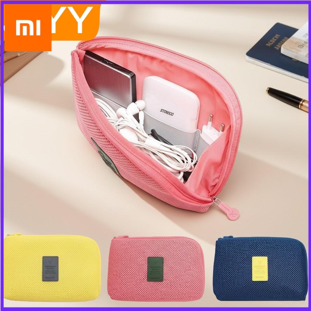 Xiaomi Portable USB Cable Organizer Bag Travel Digital Accessories Storage Pouch Mobile Charger Holder