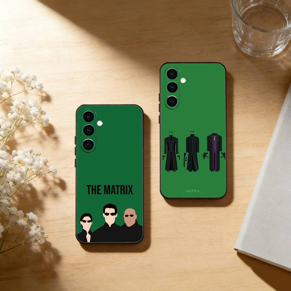 Чехол-бампер M-Matrix для Samsung Galaxy A73, A72, A71, A70, A53, A52, A51, Мягкий силиконовый черный чехол