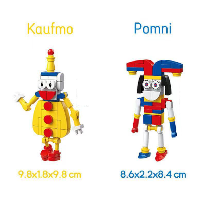 the Amazing Digital Circus Assembly Block - Magical Children's Toy for Christmas Gift