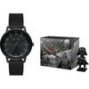 Armani Exchange AE Наручные часы Кварцевый механизм Силиконовый ремешок 42 мм Черный циферблат Мужские часы AX2760