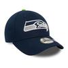 Casquette ajustable Seattle Seahawks Enfant The League Bleu Foncé 9FORTY
