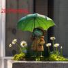 2D Flat Acrylic Lovely Umbrella Frog Garden Logo, Flower Pot Decoration, Outdoor Yard artwork,Christmas, Teachers' Day,Thanksgiving and New Year Gifts