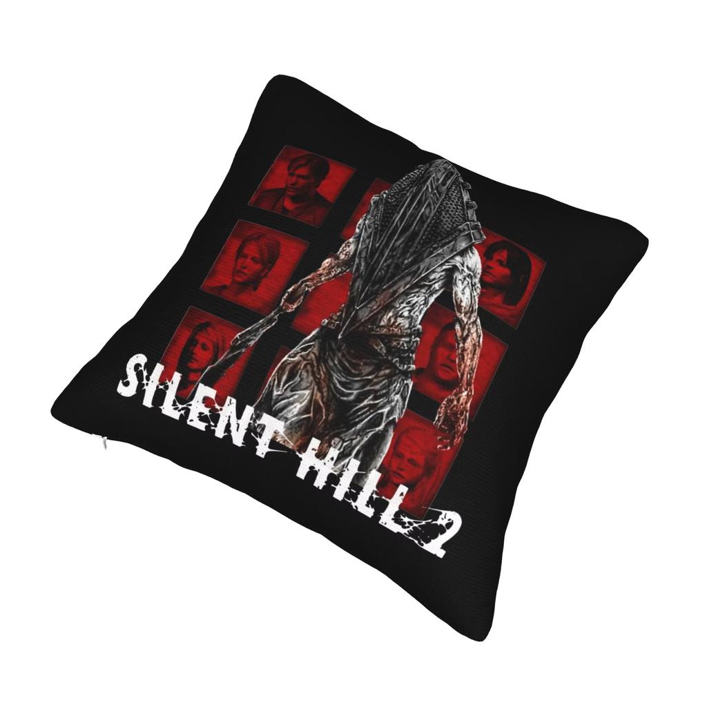 Наволочка для подушки в стиле хоррор-игры Silent Hill 2 - Квадратная полиэстеровая наволочка для дивана, модный декор