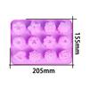 Cavity Silicone Flower Rose Chocolate Cake Soap Mold Baking Ice Tray Mould Cake Cookies Form Chocolate Soap Sugar For Kitchen