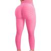 European and American style peach hip jacquard bubble yoga pants high waist beautiful hip sports leggings hip-lifting yoga pants
