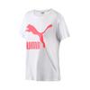 Puma Женская футболка с круглым вырезом и коротким рукавом, отводящая влагу, топ 596512-02