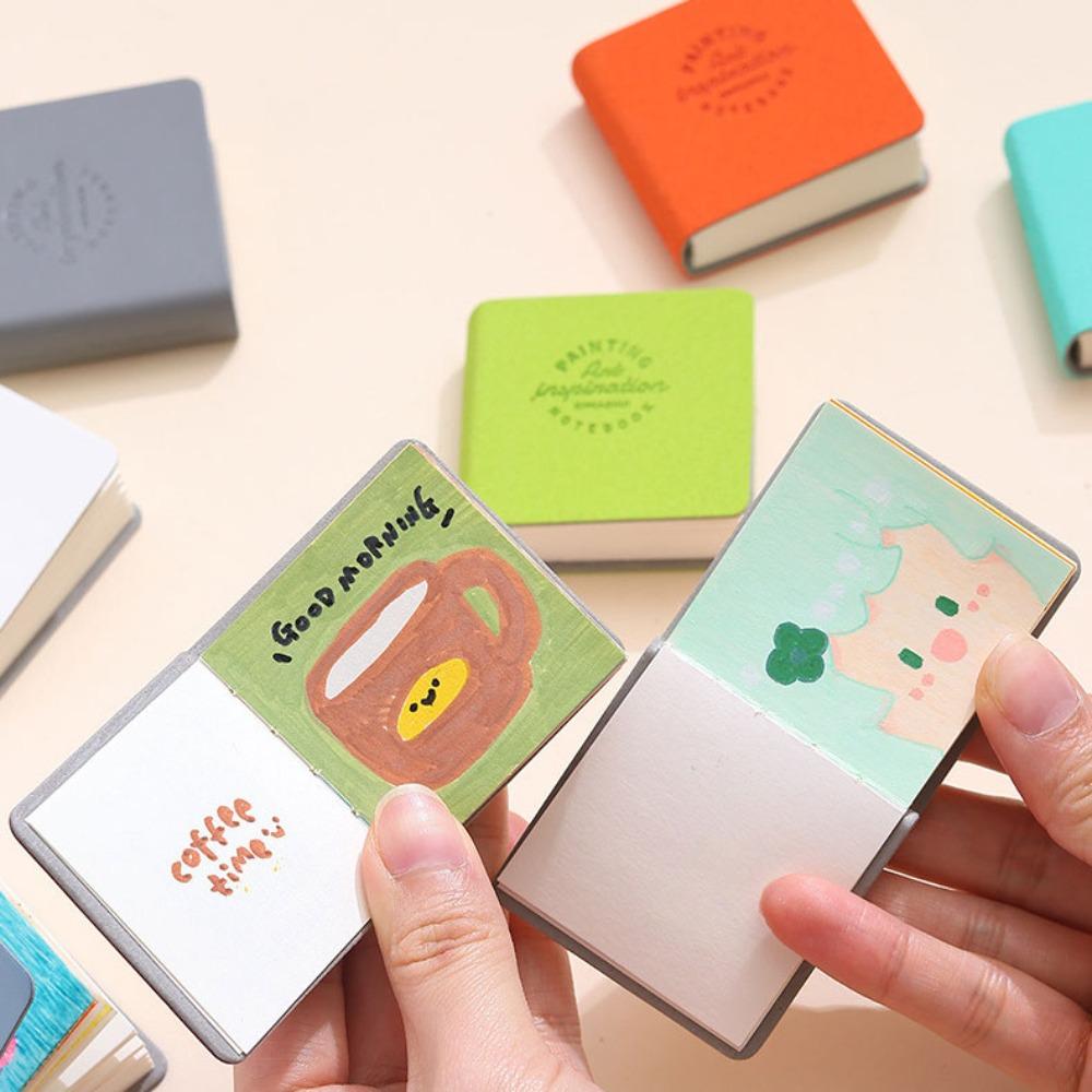 3pcs Compact Mini Paintbook Markbook Pocket Picture Book New Portable Pocket Book