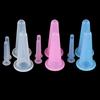 4 Pcs Silicone Vacuum Cupper For Face Neck Massage Anti Cellulite Suction Cup Skin Care Lift Maintenance Massage Cups