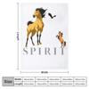 Spirit Stallion of the Cimarron Классический плед Покрывало Постельное Модное Покрывало Постельное Плед Фланель Одеяло