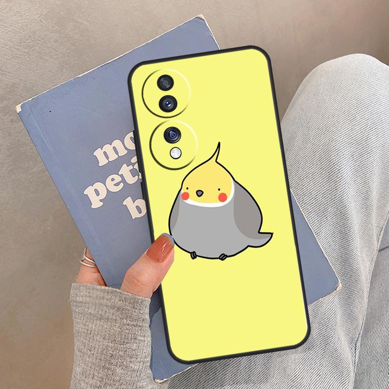 Мультяшный Животный Пухлый Какаду Чехол Для Honor Magic 8 7 6 5 Pro Чехол Для Honor 400 200 X9c X9b X9a X8a X8b 50 70 90 Lite
