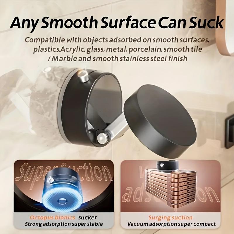 Многофункциональный вакуумный двухсторонний магнитный держатель для мобильного телефона с присоской, выдвижной складной портативный держатель для мобильного телефона