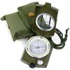 Military Lensatic Sighting Compass for Hiking Camping Hunting Outdoor, Compass Survival Tactical Compass Compact Handheld Compass with Carry Bag