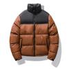 New Couple Autumn and Winter Short Cotton-padded Men's Jacket Down Cotton-padded Clothes Stand-up Collar Hong Kong Style Warm Cotton-padded Jacket