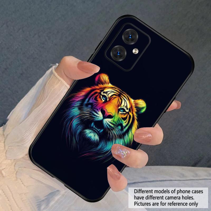 Лев и Птица Для Moto Edge 40 50 Neo 5G E 14 15 G04 G05 4G G24 G34 G35 G54 POWER G55 G75 G84 85 силиконовый мягкий чехол для телефона
