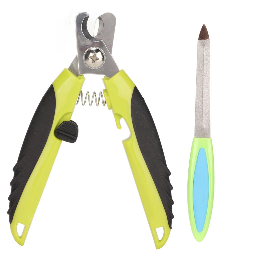 Pet Nail Scissors Professional Stainless Steel Pets Nail Clipper Set with Ergonomic Handles for Dogs Cats