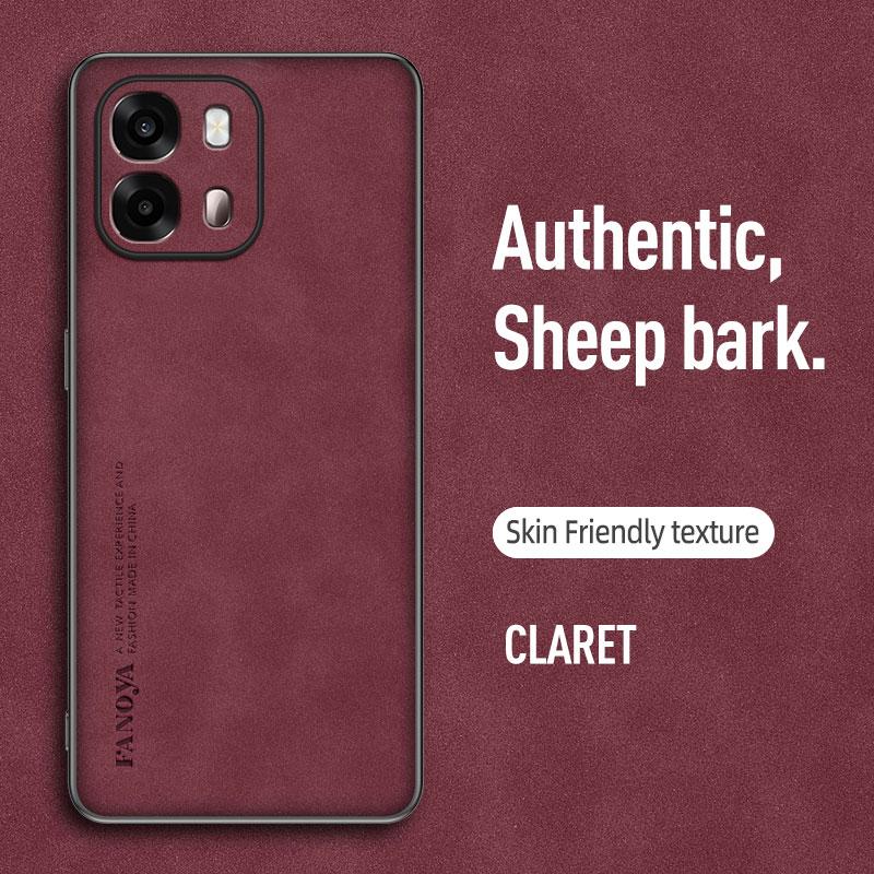 Чехол для телефона из ПУ кожи с ощущением овчины для OPPO A6s 5G A6 A6x 4G, защитная крышка Fundas Coque Capa