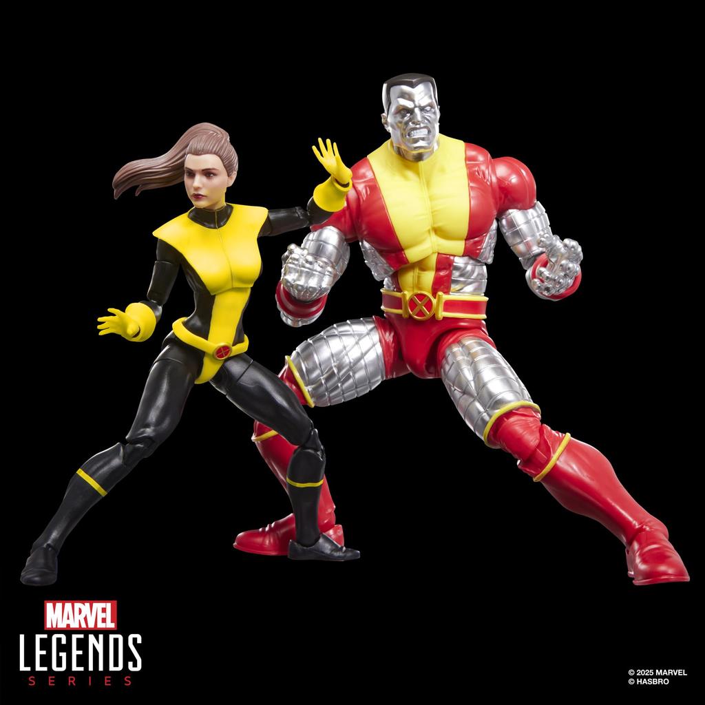 Hasbro MARVEL Legends Серия Удивительная Китти Прайд Набор с Колоссом Издание Комиксов Фигурки Действия G2127 Оригинальные Люди Икс и 2 Фигурки Коллекционное 6-дюймовое
