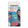 Солнцезащитный стик - BABARIA - Голубой стик - SPF 50 - 20 г - Веганский - Защита от УФ-лучей