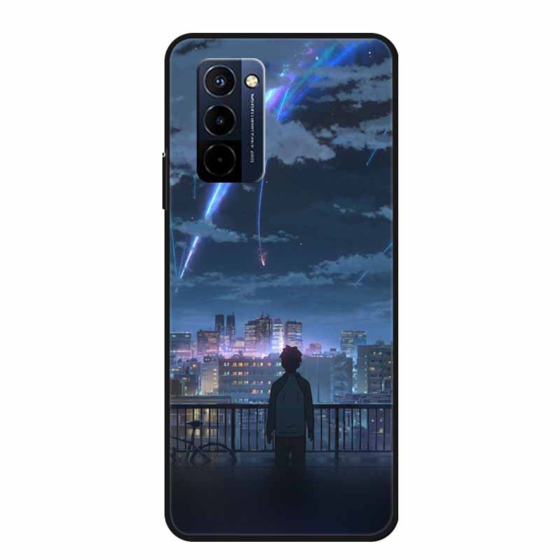 Soft Tower Cover for Wiko 10 Case Lion Silicone TPU Back Covers for Wiko10 Case Watermelon Painted Lake Protection Shell