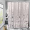 Душевая занавеска Водонепроницаемая быстросохнущая занавеска для ванной комнаты 71x71 дюймов Мраморная душевая занавеска Декоративная полиэстеровая душевая занавеска