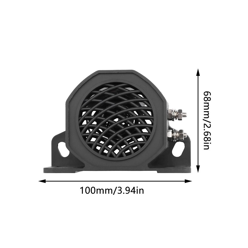 12-24V Reversing Horn Sound Warning Alarm 105dB IPX6 Waterproof Reversing Reminders Truck Vehicle Siren
