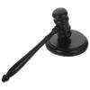 Wood Gavel Costume Sound Block Durable Base Lobster Hammer Simple Design Judge Hammer  Court