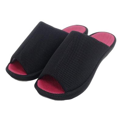 Okamura 3D Комфортная Сетка Осанка Удобные Снижает Усталость Тапочки, Большие, Черные, NDAA8901BK, Поддержка, Ходьба,