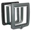 4-mode XXL Cat Flap with Gray Tunnel