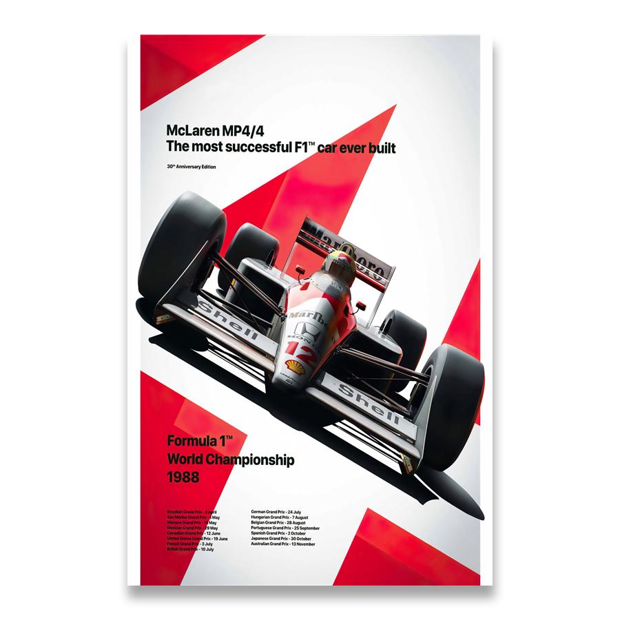 Айртон Сенна F1 Formula Legend Star Champion гоночный автомобиль плакат настенное искусство печать на холсте винтажная картина для домашнего декора комнаты