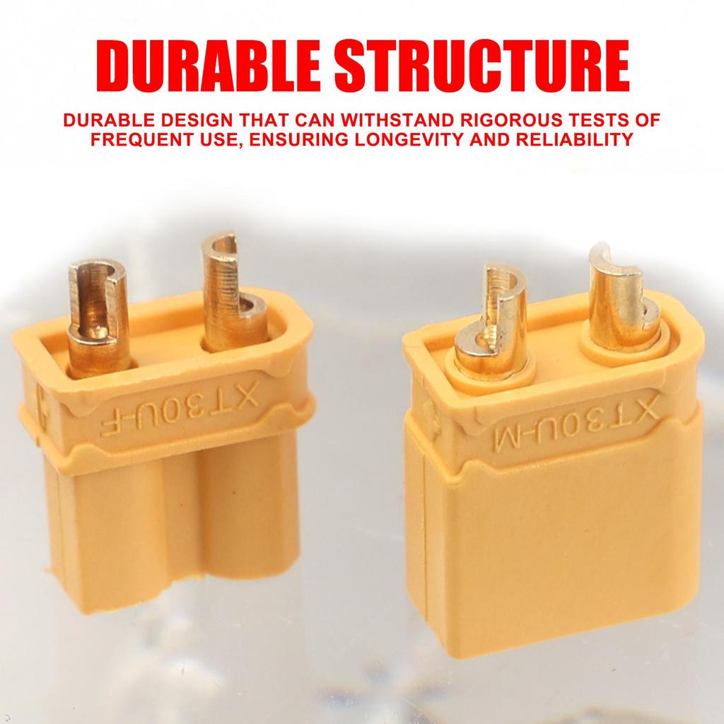 1-10Set Male Female Plug XT30/XT30U Battery Connector Bullet Wire Cable Connectors Plugs for RC LiPo Battery Motor Car Airplane