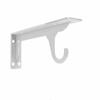 Heavy Duty Closet Shelf Bracket Sturdy Triangle Metal Bracket Wall Mount Hanger  Garden