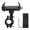 Cycling Phone Holder 360 Degree Rotating Aluminum Alloy Shockproof Handlebar Phone Clamp for Electri