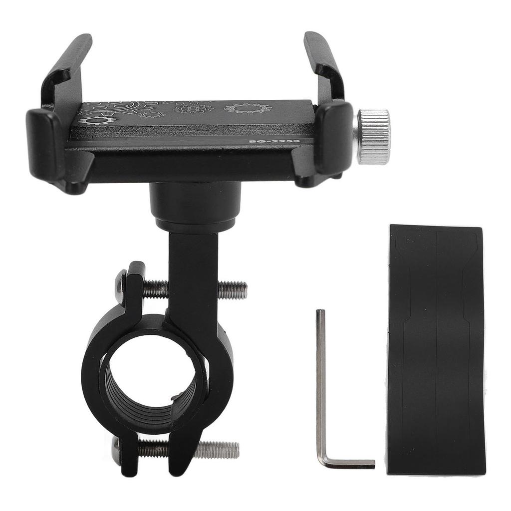 Велосипедный держатель для телефона, вращающийся на 360 градусов, из алюминиевого сплава, ударопрочный, с креплением на руль для телефона