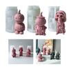 3D Форма из смолы в виде тыквы, Формы для свечей в виде черепа, DIY Крафт, Силиконовая форма ручной работы для изготовления свечей, Инструмент для литья эпоксидной смолы